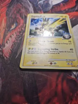 Zapdos G 12/99 Arceus Holo Rare Pokemon Card LP - Image 4