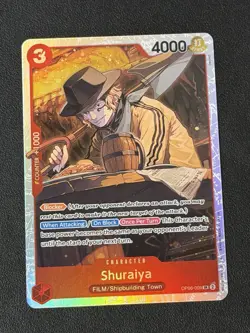 2023 One Piece Card Game: Wings of Captain OP06 SR Shuraiya #OP06-009 - Image 1