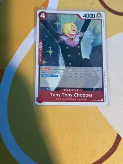 Tony Tony Chopper OP10-011 R Card - English One Piece PRB02 Foil - Image 1