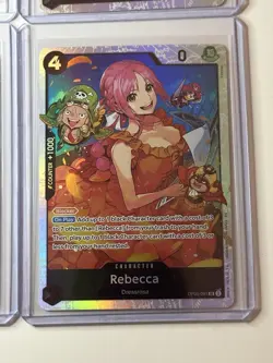 Rebecca OP05-091 The Best Vol. 2 Premium Booster Play Set 4 Card Lot - Image 4