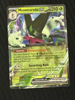Meowscarada ex 033 Sv: Scarlet & Violet Promo Cards Holo - Image 1