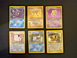 Pokemon Cards Lot of 6 Lot #15 Rare Holos Vintage - Image 2