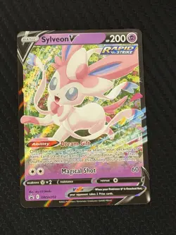 Sylveon V SWSH202 SWSH: Sword & Shield Promo Cards Holo - Image 1