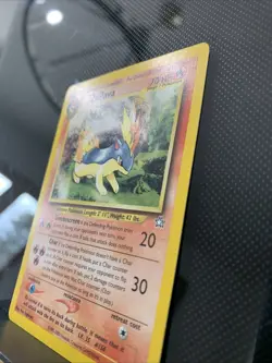 Pokemon TCG Quilava 47/111 Neo Genesis Card Vintage LP-NM 2000 Ken Sugimori - Image 2