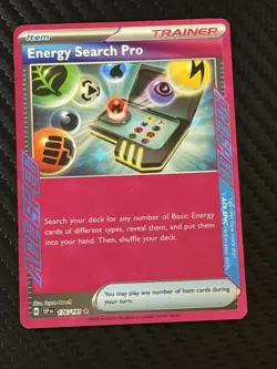 Energy Search Pro 176/191 ACE SPEC Rare Surging Sparks Pokemon Card NM - Image 1