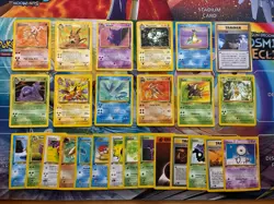 Vintage Pokemon Card Lot WOTC Cards Fire Gengar Articuno Raichu - Image 1