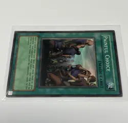 Painful Choice MRL-049 - Magic Ruler - Yugioh Card Moderate to Heavy Play - Image 4