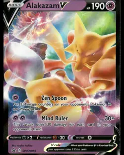 Alakazam V Promo SWSH: Sword & Shield Promo Cards SWSH083 - Image 1