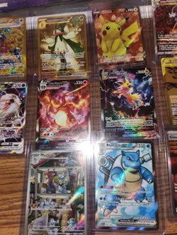 Pokemon TCG 14 Card Lot - Pikachu, Blastoise, Charizard Vmax,151,Crown Zenith, - Image 1