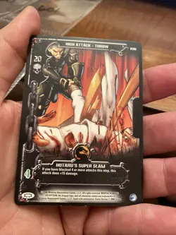 Epic Battles TCG Mortal Combat R96 Hotaru's Super Slam Trading card - Image 1