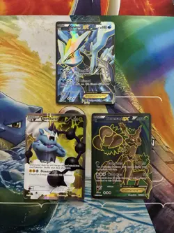 Pokemon Card Lot Full Art Alt Art Fire Pikachu Houndoom Mewtwo - Image 5