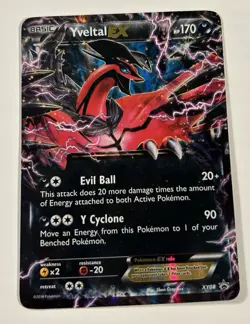 Yveltal EX 79/146 Pokemon Card XY Base Set Ultra Rare LP - Image 1