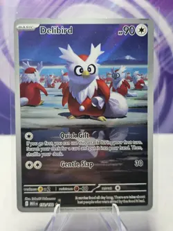 Delibird 152/132 Holo ME01: Mega Evolution Pokemon Card LP - Image 1
