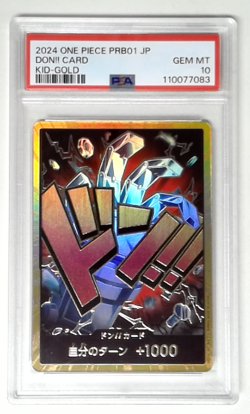 1x V2066: 2024: Don!! Card: Kid-Gold: Japanese: PRB01: PSA: 10: GEM MT: 1100770 - Image 1