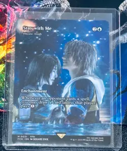 Stay with Me Rhystic Study (Showcase) NM Final Fantasy: Through the Ages Regular - Image 1