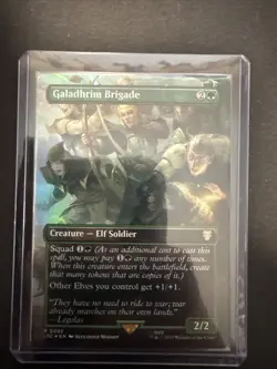 Galadhrim Brigade (Borderless) Commander: the Lord of the Rings: Foil - Image 1