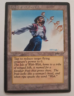 Island of Wak-Wak HP Arabian Nights MTG Magic the Gathering - Image 1