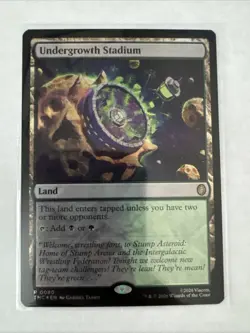 Undergrowth Stadium (Surge Foil) Commander: Teenage Mutant Ninja Turtles 80 TMC - Image 1
