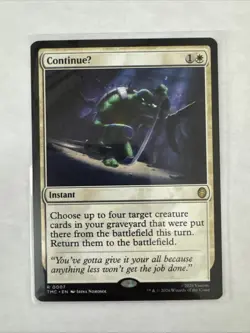 ContinueU Commander: Teenage Mutant Ninja Turtles Regular Mtg TMNT TMC - Image 1