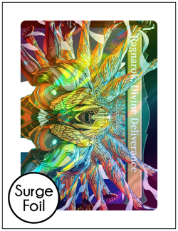 1x Vanille, Cheerful l'Cie, Surge Foil 0537, Borderless, Final Fantasy, MTG NM - Image 2