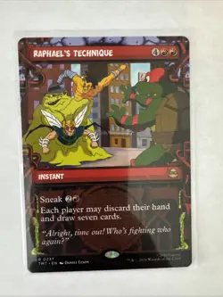 Raphael's Technique (Showcase) Teenage Mutant Ninja Turtles Regular Mtg TMT 237 - Image 1