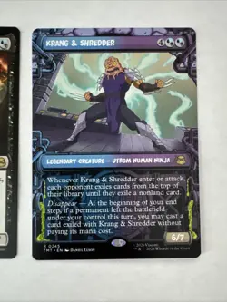 2x Krang & Shredder (Showcase + Regular) Teenage Mutant Ninja Turtles Regular - Image 2
