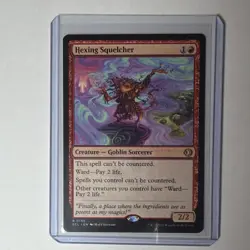 Magic: The Gathering Lorwyn Eclipsed Hexing Squelcher 0145 Red - Image 1