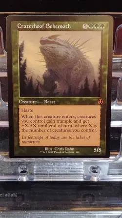 Craterhoof Behemoth (Retro Frame) Innistrad Remastered Regular - Image 1