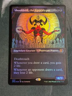 Sheoldred, the Apocalypse (Showcase FOIL) Dominaria United - MTG Magic LP - Image 1