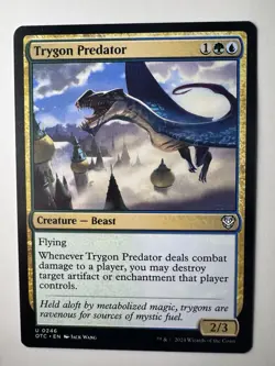 MTG Trygon Predator NM-Mint Commander: Outlaws of Thunder Junction - Image 1