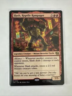 Slash, Reptile Rampager - Teenage Mutant Ninja Turtles Regular 108 Mtg TMT - Image 1