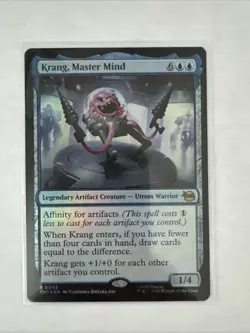 Krang, Master Mind (Foil) Teenage Mutant Ninja Turtles TMT Mtg - Image 1