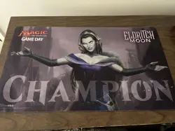 Magic The Gathering Eldritch Moon Game Day Champion Playmat Rare - Image 1