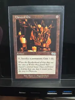 MTG Claws of Gix USG Urzas SAGA - NM Regular Uncommon - Image 1