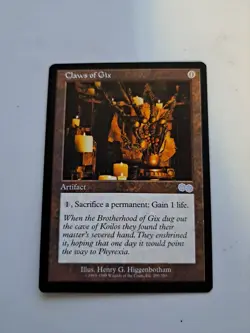 MTG: Claws of Gix (NM): Urza's Saga (s) - Image 1