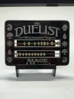 Vintage 1995 MTG Duelist Magic Life Counter Black Reaper Miniatures Abacus RARE! - Image 1