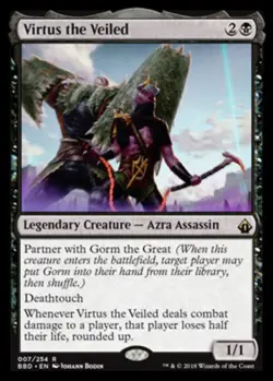 x1 Virtus the Veiled R MTG Battlebond M/NM, English - Image 1