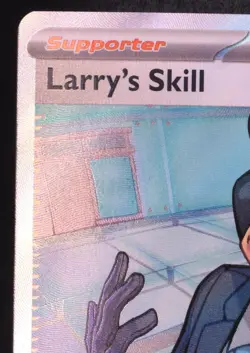 Larry's Skill 139/131 - Pokemon Prismatic Evolutions Ultra Rare Card - Image 4