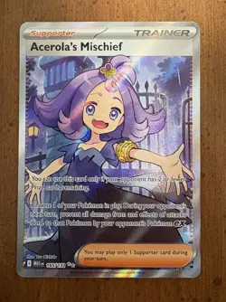 Acerola's Mischief 165/132 Ultra Rare - Mega Evolution - Pokemon TCG - Image 1