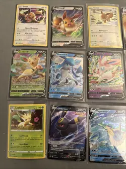 Pokemon Card Collection 14x Lot Eeveelution Promos VMAX V Cosmo - Image 2