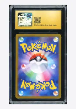 Pokemon CGC10 PRISTINE AUTO10 Fire Energy Holo Yoshinobu Saito 2023 #FIR CLL JPN - Image 2