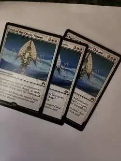 Magic The Gathering MTG 3X SIGIL OF THE EMPTY Throne NM Near Mint - Image 1