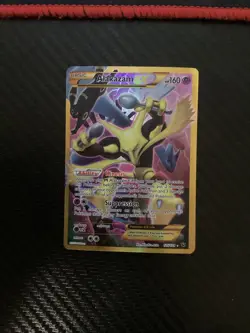 Pokemon TCG Alakazam EX Holo Ultra Rare 2016, 125/124 Card LP - Image 1