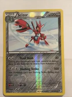 Scizor 94/149 BW Boundaries Crossed Pokemon Holo Foil Near Mint - Image 1