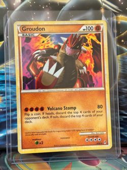 Groudon 6/95 Pokemon: Call Of Legends Rare 2011 - Image 1