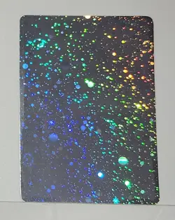 Blank Swirls 🌀 Cosmos Holo Bleed Error Rare Pokemon TCG ✨ (Ink Removed) - Image 2