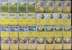 32 Lot Pikachu with 8 different Pikachu designs Pokemon TCG S.Chinese NE40 - Image 1