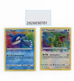 PTCG POKEMON RAYQUAZA 138/185 SWSH04: VIVID VOLTAGE AMAZING RARE 2020'S ENGLISH - Image 1