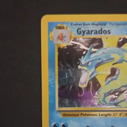 Pokemon Gyarados 6/102 Base Set Holo Rare Wizards of the Coast 1999 Vintage - Image 4