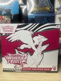 Pokemon Scarlet & White Flare Elite Trainer Box Factory Sealed ETB - Image 1